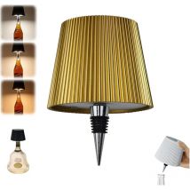 Odipie - Lampe Bouteille Sans Fil,Lampe de Table Sans Fil Rechargeable 1200mAh, Lampe led Decoration Moderne, Lampe De Table Tactile Sans Fil Pour
