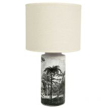 Lampe céramique Palmeraie
