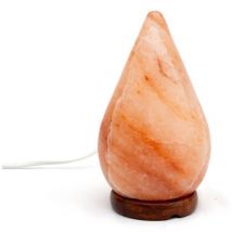 Lampe cristal de sel goutte polie