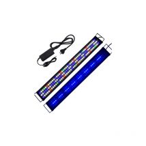 Lampe d'aquarium avec support extensible réglable,90-110 cm Éclairages pour Aquarium pour la croissance des plantes d'aquarium