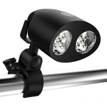 Groofoo - Barbecue Grill Lumière Lumière, led Lampe Rotation à 360 Degrés Barbecue Grill Light pour Barbecue en Plein Air, Dîner, Camping, Pêche,