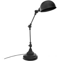 Atmosphera Créateur D'intérieur - Lampe Basalt métal noir H55cm