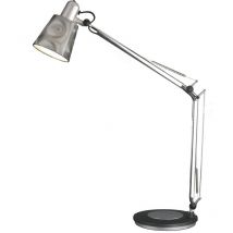 Aluminor - Lampe de bureau Casting2 design et son étau d'accroche