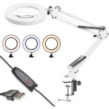 Lampe de bureau cosmétique LED USB 12W