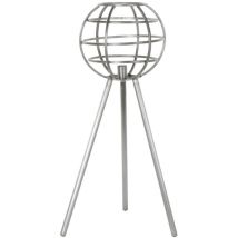Dkd Home Decor - Lampe à poser dkd homedecor métal gris foncé (50 x 50 x 98 cm)