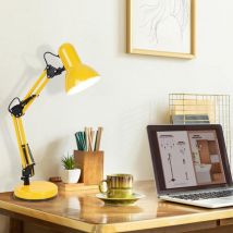 Lampe De Bureau Flex Jaune