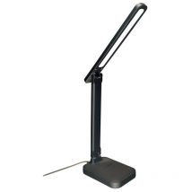 Lampe de bureau LED, noire