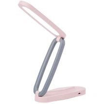 Tuserxln - Lampe de bureau led pour bureau, maison et lampe à piles, lampe rechargeable, lampe pliable et portable, bande lumineuse de bureau led,