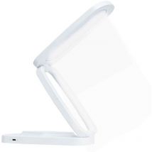 Tuserxln - Lampe de bureau led pour bureau, maison et lampe à piles, lampe rechargeable, lampe pliable et portable, bande lumineuse de bureau led,