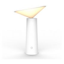 Fei Yu - Lampe de bureau led sans fil, lampe de bureau à chargement usb blanche