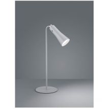 Lampe de Bureau Maxi Composable Grise LED Tactile Variateur avec Batterie