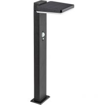Lampadaire solaire lasset 4,4W IP54 200lm 4000K led noir Rabalux
