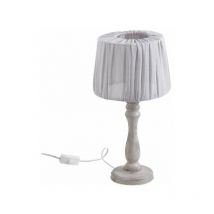 Lampe de chevet en bois Gris clair