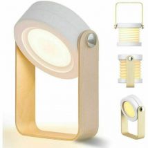 Lablanc - Lampe de chevet tactile dimmable, lampe de chevet led veilleuse lanterne lampe de chevet vintage, 3 niveaux de luminosité