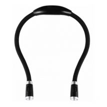 Dazzler - Lampe de cou suspendue à led noire lecture éclairage étudiant étude chambre lecture de nuit,pour l'éclairage intérieur et extérieur, la