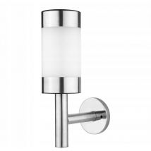 Lampe De Façade Extérieure À Led Lampe Murale De Jardin Avec Panneau Solaire