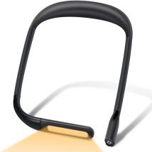 Tigrezy - Lampe de Lecture de Cou, Lampe led Rechargeable usb Flexible Lampe Livre pour Lire au Lit Portable Liseuse 3 Couleurs Luminosité Réglable