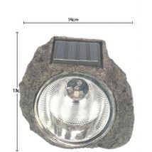 Lampe de paysage décorative à led en résine, spot lumineux en pierre, lampes de jardin, lampes de patio extérieures, projecteur
