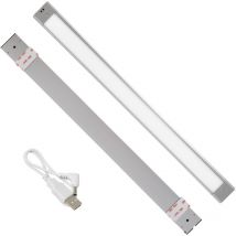Lampe de placard led 50 cm avec capteur sans contact et batterie rechargeable