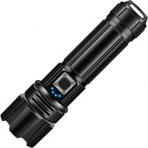 Serbia - Lampe de poche à haute luminosité, lampe de poche rechargeable, lampe de poche haute puissance