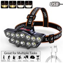 Lampe de poche étanche puissante et rechargeable par USB