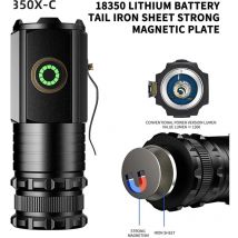 Lampe de poche pour le camping, lampe de poche puissante, mini lampe de poche portable super lumineuse, lampe de poche multifonctionnelle pour