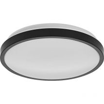 Ampoule de salle de bain LEDVANCE ORBIS DISC, noir, 18W, 2200lm