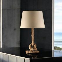 Pier Import - Lampe de salon corde nouée