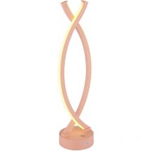 Globo Lighting - Lampe de salon lampe de table lampe de table couleur pêche led variateur tactile h 41 cm
