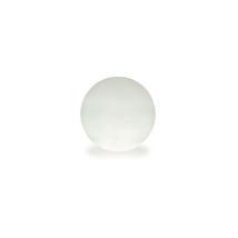 Lampe de sol sphérique blanche D.38