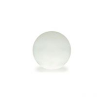 Lampe de sol sphérique blanche D.45