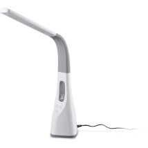 Frankystar - Lampe de studio led blanche avec ventilateur intégré de type 'Dyson' avec réglage de l'intensité du ventilateur et de la lumière chaude
