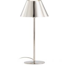 Fijalo - Lampe de Table 15x11x45 Métal Nickel