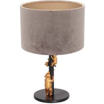 Steinhauer - Lampe de table lampe de chambre lampe de bureau lampe de chevet gris