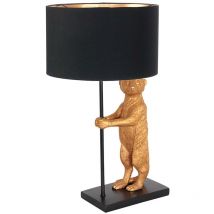 Steinhauer - Lampe de table lampe design lampe de salon lampe de chambre décoration ours doré