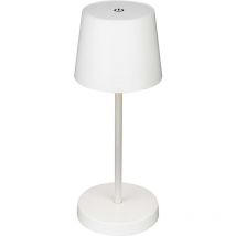 Marca - Lampe de table art.bt10000 batterie rechargeable blanche
