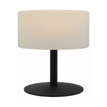 Lampe de table ATLAS ROCK Noir Polyéthylène H20CM