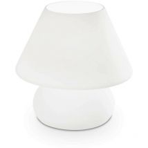 Ideal Lux - Prato - Petite lampe de table 1 lumière blanche, E14