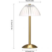 Lampe de table de bar led rétro créative