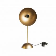 Lampe de table dorée 24x22x58cm