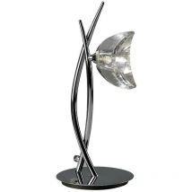Inspired Mantra - Eclipse - Lampe de table haute 1 lumière G9, chrome poli