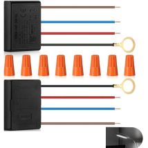 Lampe De Table Interrupteur Tactile Variateur,Lot de 2 variateurs tactiles à 3 voies pour lampe de bureau, kit de réparation de variateur, module de