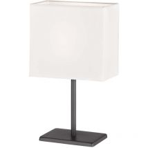 Fischer Leuchten - Lampe de table, lampe d'appoint, lampe de bureau, lampe de chambre, blanc, h 30 cm