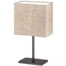 Fischer Leuchten - Lampe de table lampe d'appoint lampe de bureau lampe de chambre noir h 30 cm