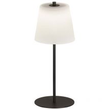 Fischer Leuchten - Lampe de table lampe de balcon lampe d'extérieur tactile dimmable led IP44 sable noir