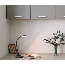 Fischer&honsel - Lampe de table lampe de bureau lampe de chevet variateur tactile lampe de lecture led noir