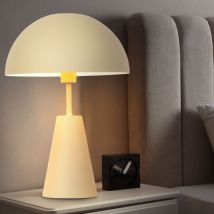 Lampe de table Lampe de chevet Lampe de salon Lampe de chambre à coucher, métal, interrupteur à fil, 1x douille E14, DxH 25x36 cm