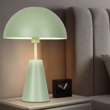 Lampe de table Lampe de chevet Lampe de salon Lampe de table E14, métal vert, 1x E14, DxH 25 x 36 cm