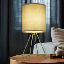 Globo Lighting - Lampe de table lampe de chevet lampe de salon textile vert pâle 34,5 cm