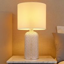 Globo Lighting - Lampe de table lampe de chevet verre à champagne lampe de salon h 50cm
